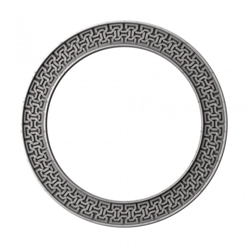 Round frame, 3d models (stl)