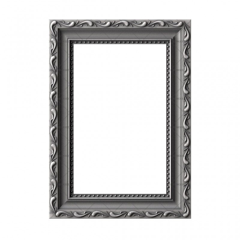 Rectangular frame, 3d models (stl)