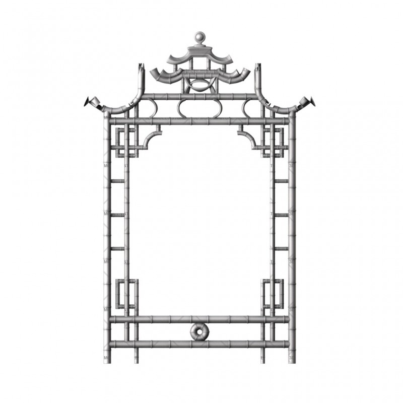 Rectangular frame, 3d models (stl)