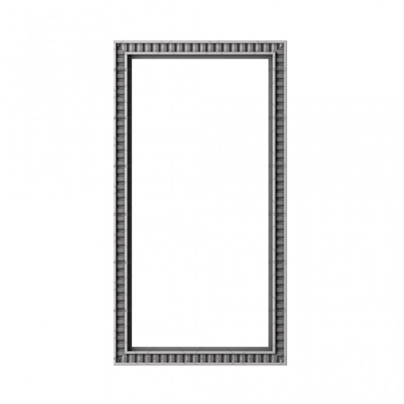 Rectangular frame, 3d models (stl)