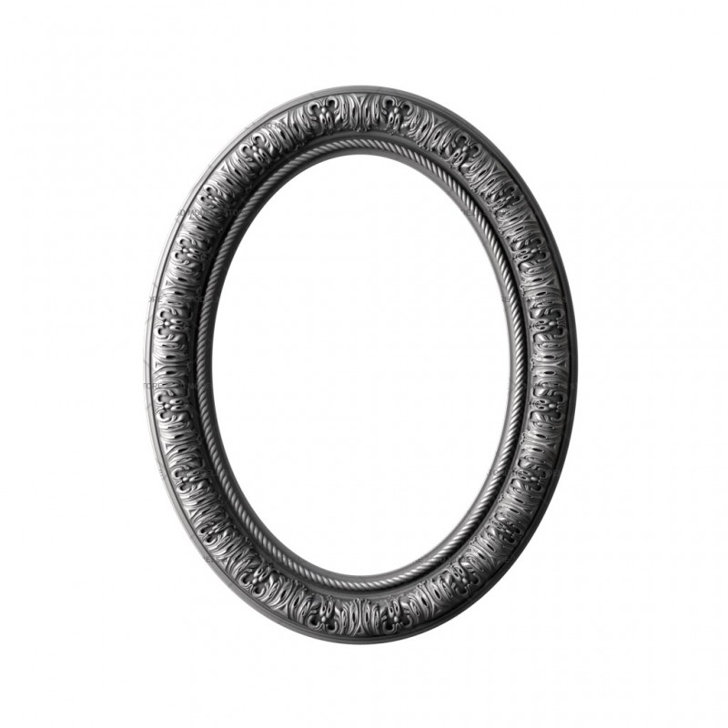 Frame oval, 3d models (stl)