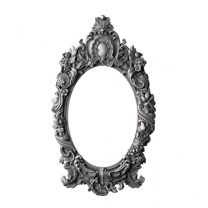 Frame oval, 3d models (stl)