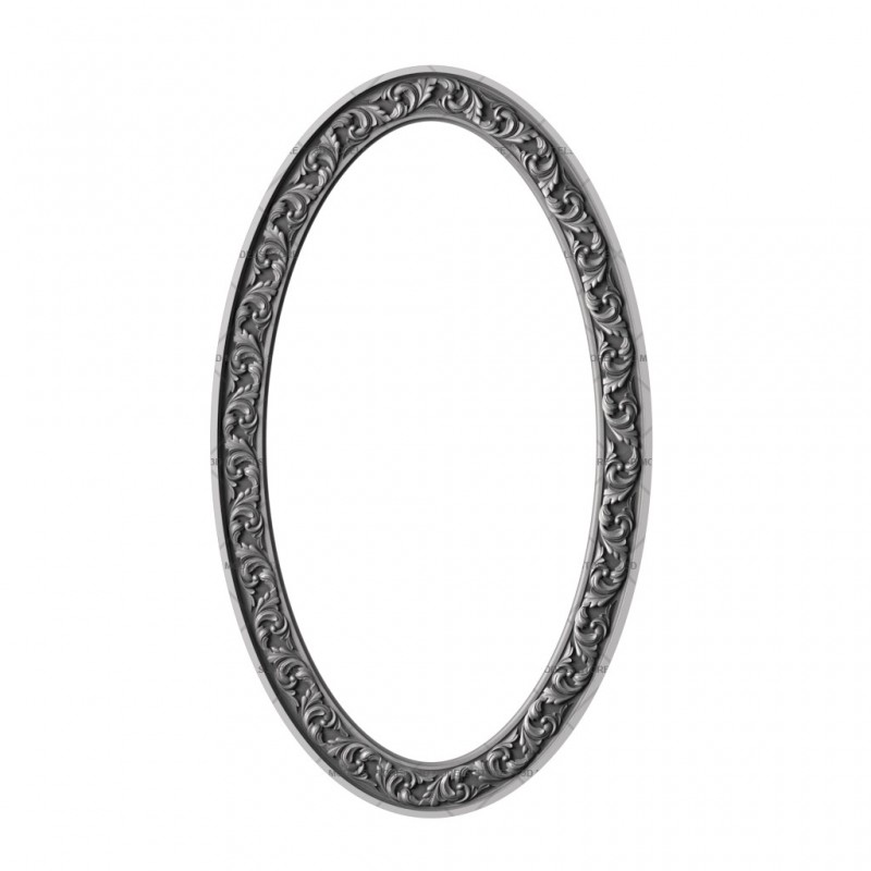 Frame oval, 3d models (stl)