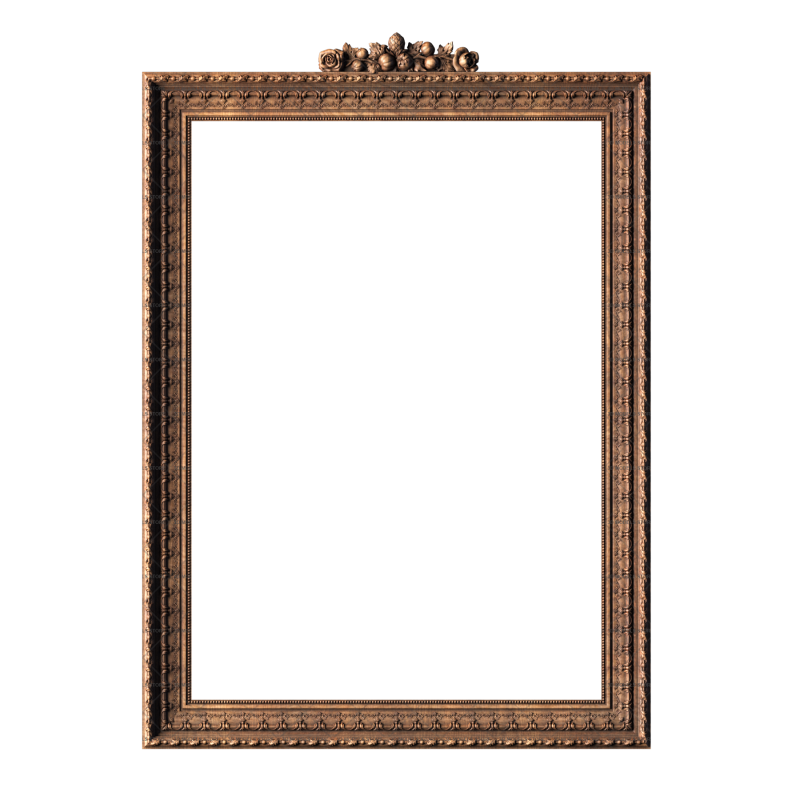 Frame rectangular, 3d models (stl)