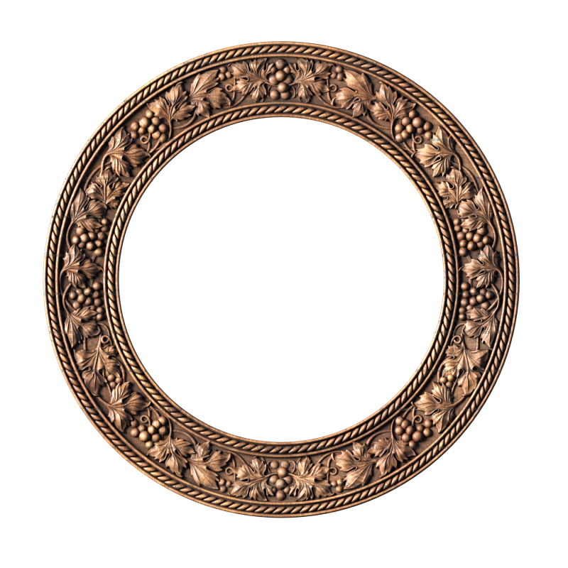 Round frame, 3d models (stl)