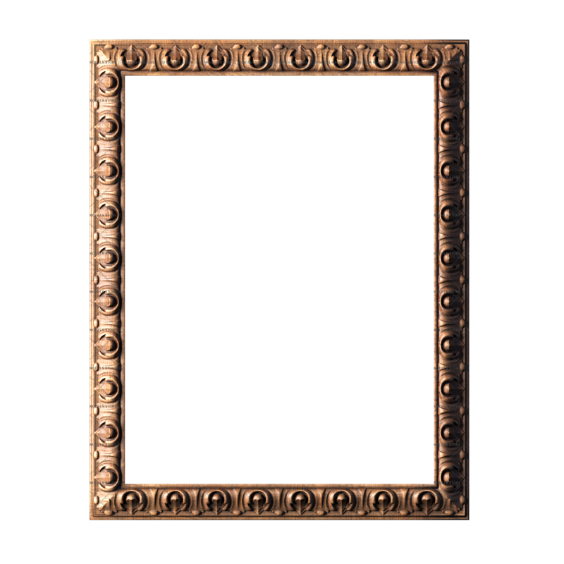 Rectangular frame, 3d models (stl)