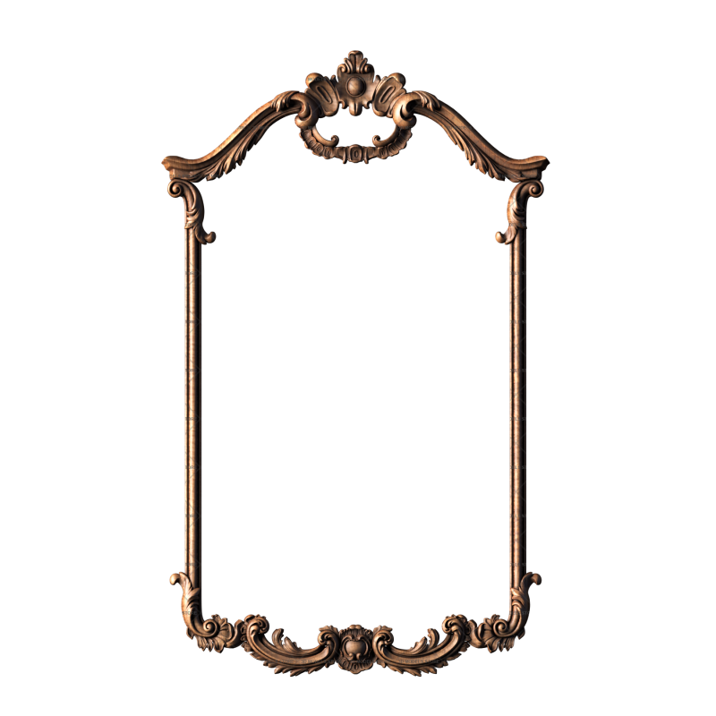 Rectangular frame, 3d models (stl)