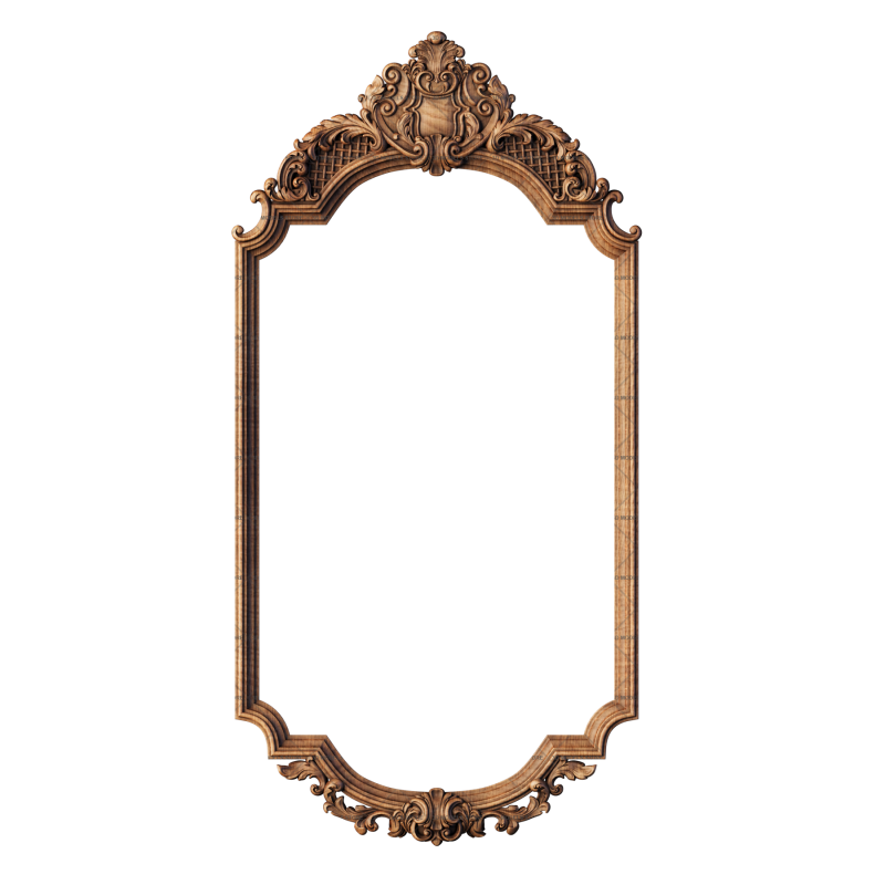 Frame rectangular, 3d models (stl)