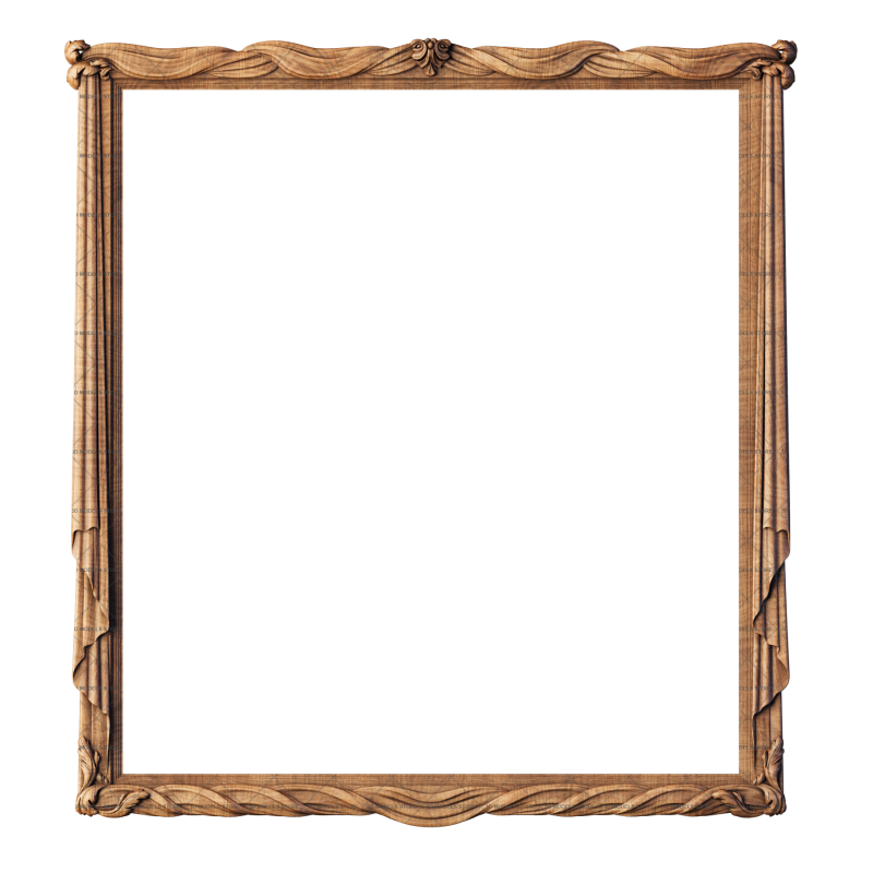 Frame square, 3d models (stl)