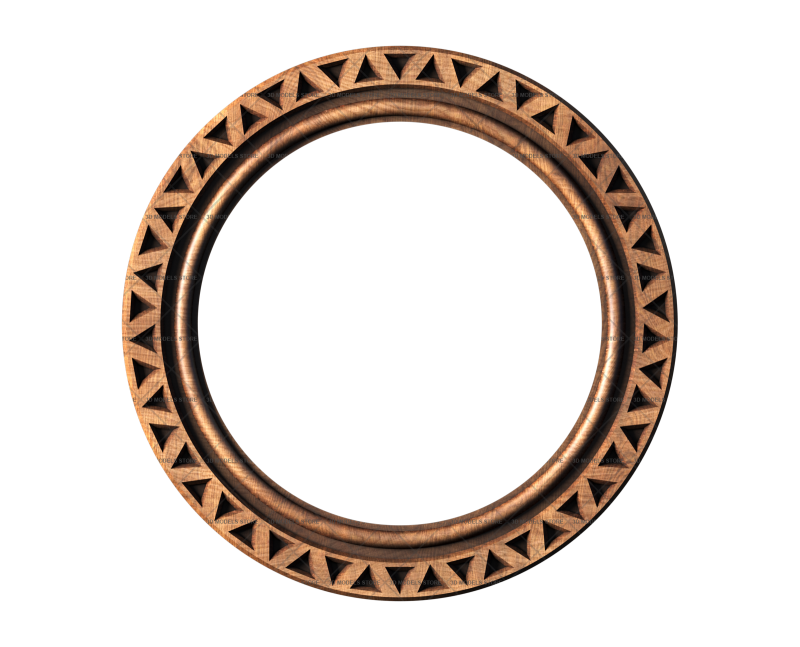 Round frame, 3d models (stl)