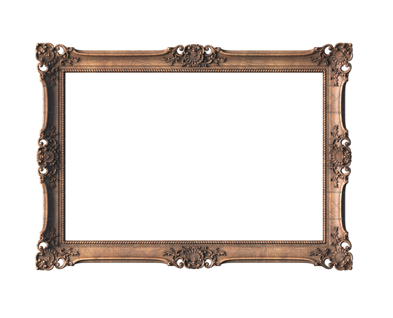 Rectangular frame, 3d models (stl)