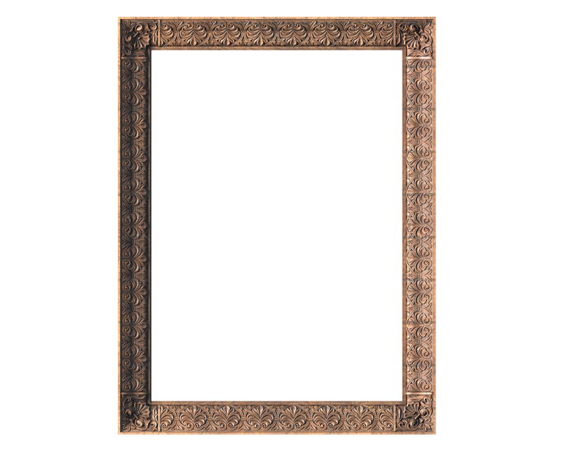 Rectangular frame, 3d models (stl)