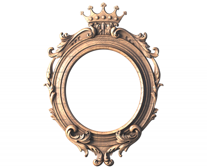 Round frame, 3d models (stl)