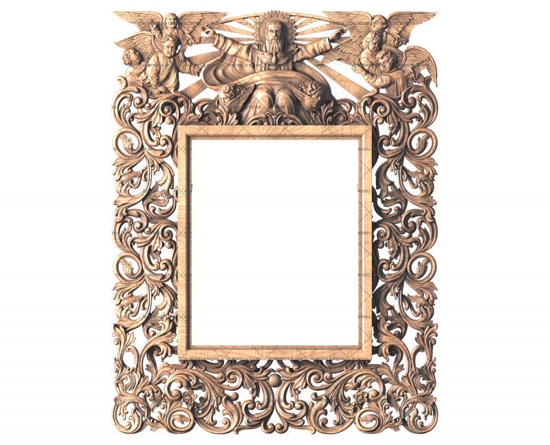 Rectangular frame, 3d models (stl)