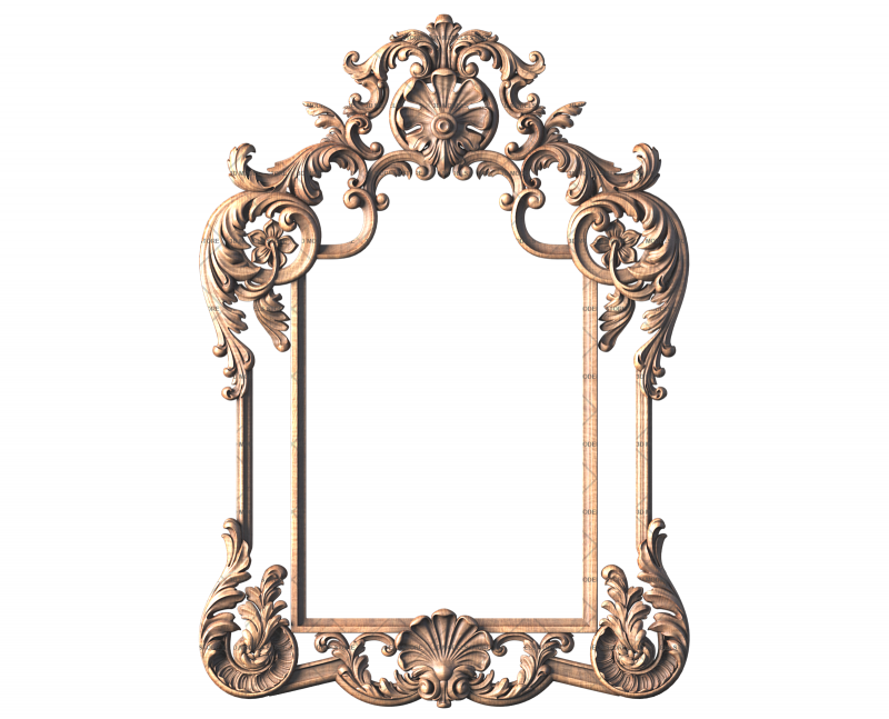 Rectangular frame, 3d models (stl)