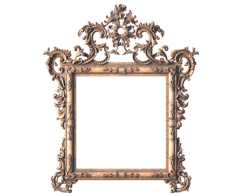 Rectangular frame, 3d models (stl)