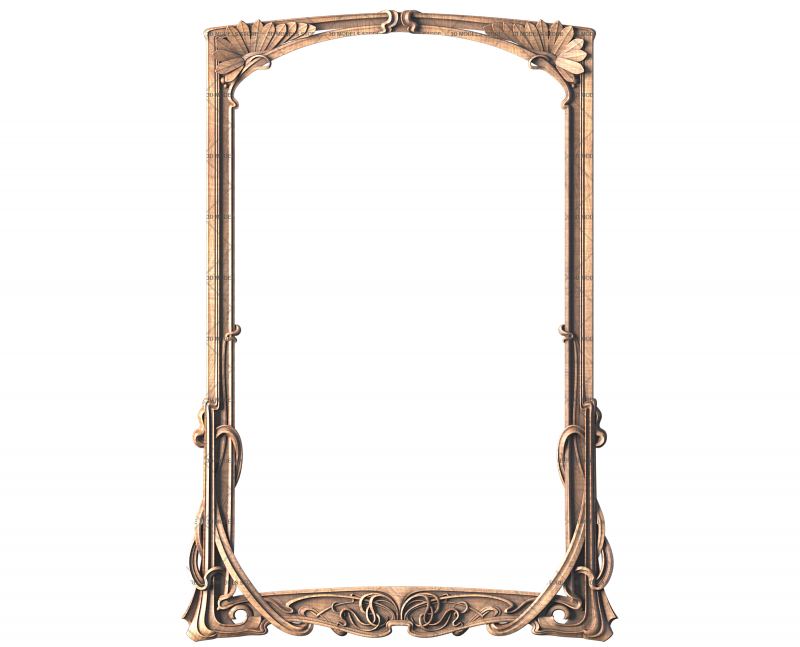 Rectangular frame, 3d models (stl)