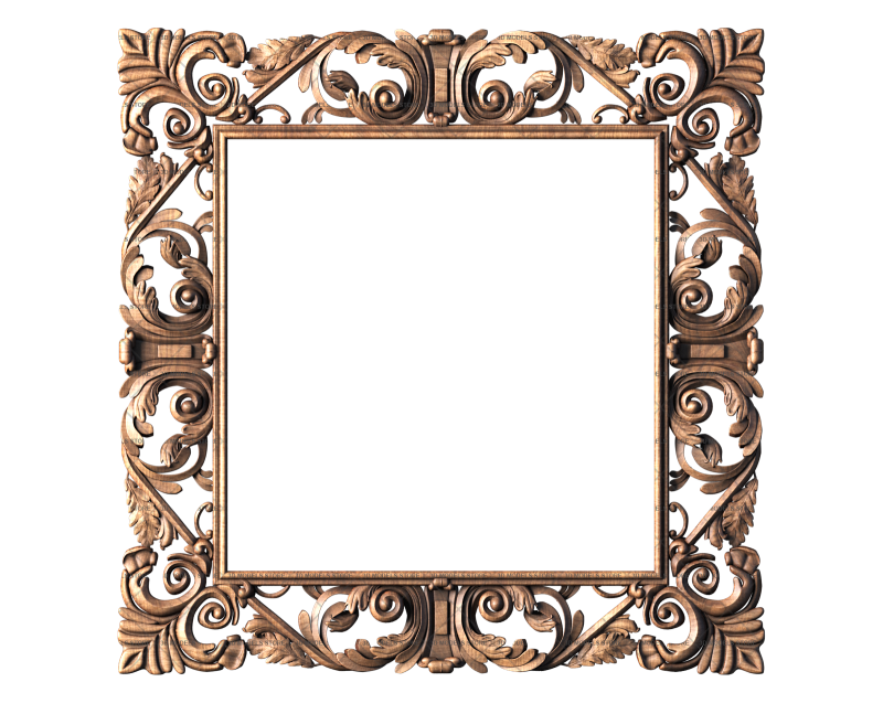 Square frame, 3d models (stl)