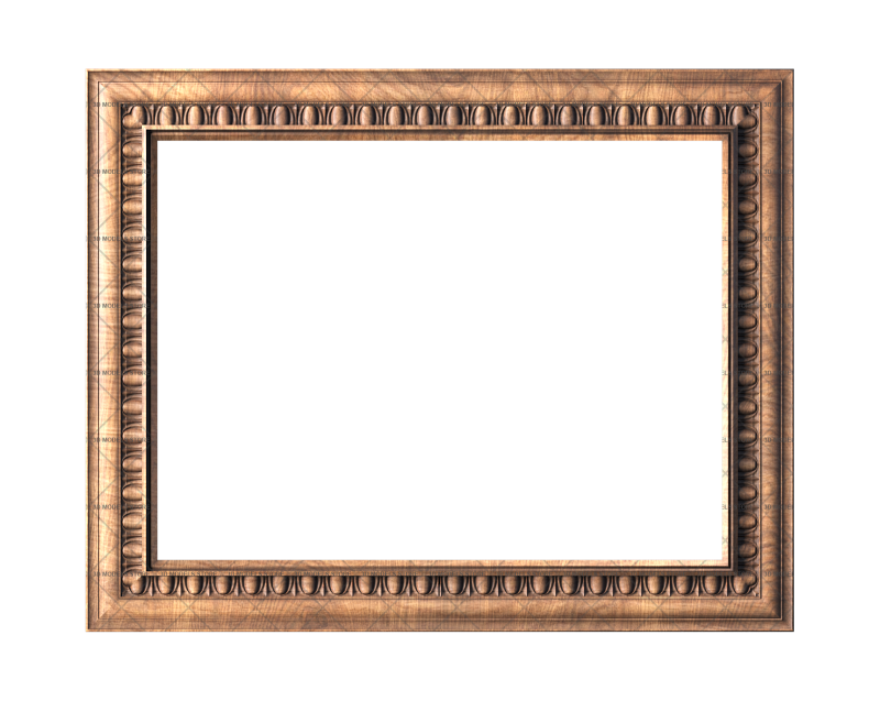 Rectangular frame, 3d models (stl)