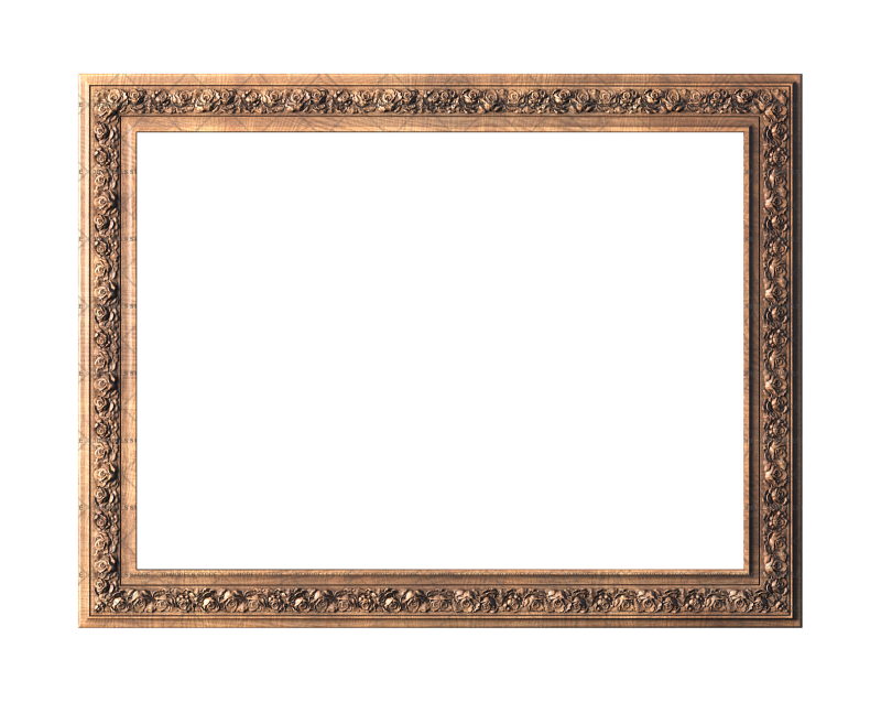 Rectangular frame, 3d models (stl)