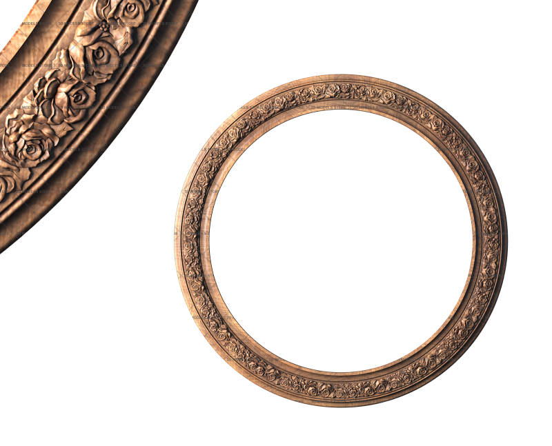 Round frame, 3d models (stl)