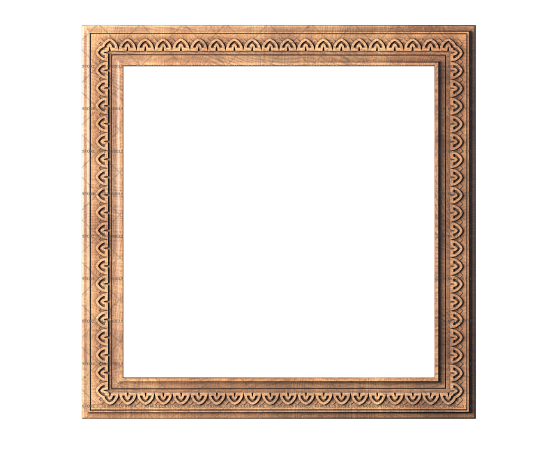 Square frame, 3d models (stl)