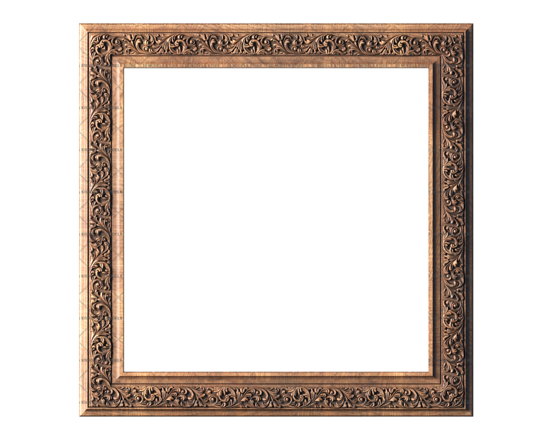 Square frame, 3d models (stl)