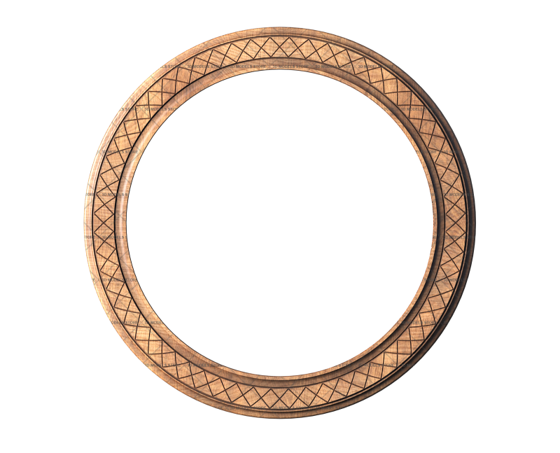 Round frame, 3d models (stl)