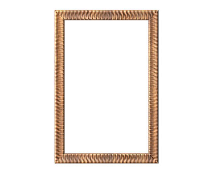 Rectangular frame, 3d models (stl)