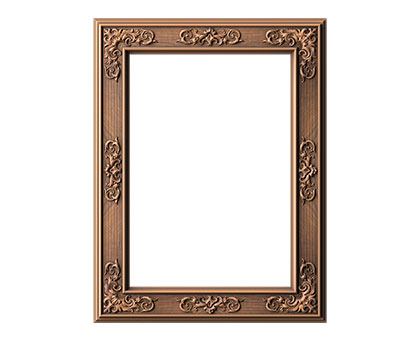 Rectangular frame, 3d models (stl)