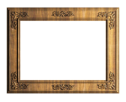 Rectangular frame, 3d models (stl)