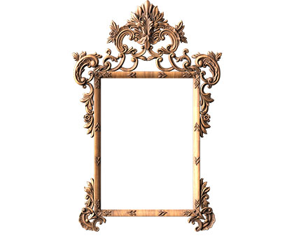 Rectangular frame, 3d models (stl)