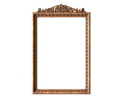 Rectangular frame, 3d models (stl)