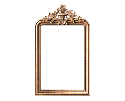 Rectangular frame, 3d models (stl)