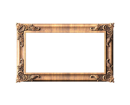 Rectangular frame, 3d models (stl)