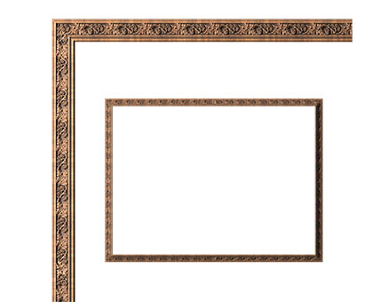 Rectangular frame, 3d models (stl)