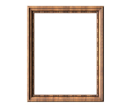 Frame rectangular, 3d models (stl)