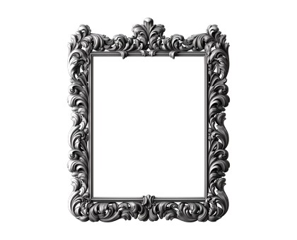 Rectangular frame, 3d models (stl)