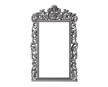 Rectangular frame, 3d models (stl)