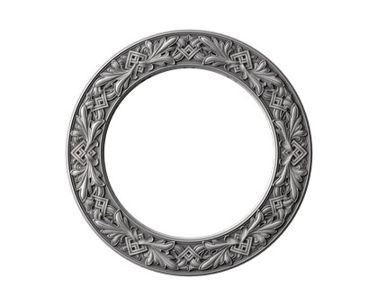 Round frame, 3d models (stl)