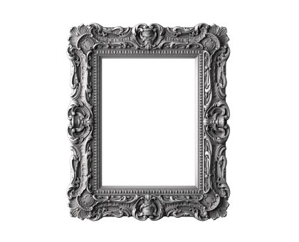 Rectangular frame, 3d models (stl)