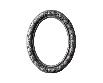 Frame oval, 3d models (stl)