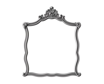 Frame rectangular, 3d models (stl)