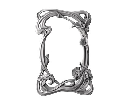 Frame Modern, 3d models (stl)