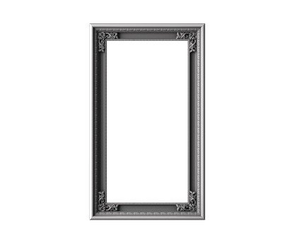 Frame rectangular, 3d models (stl)