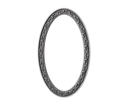 Frame oval, 3d models (stl)