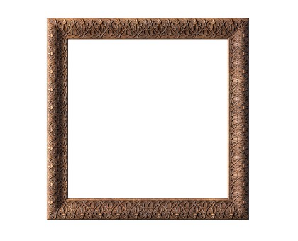 Rectangular frame, 3d models (stl)