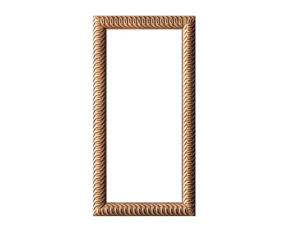 Rectangular frame, 3d models (stl)