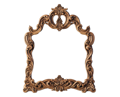 Rectangular frame, 3d models (stl)