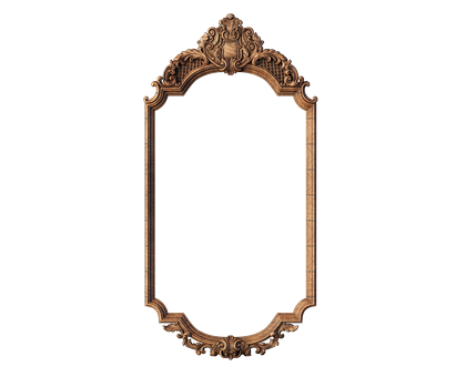 Frame rectangular, 3d models (stl)